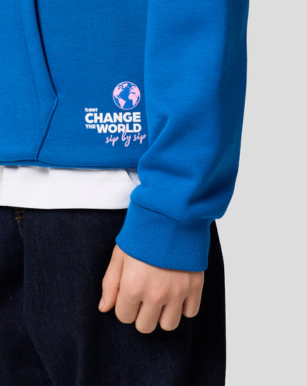 BWT Alpine Formula One Team Kit Juniors Pullover Hoodie - Lapis Blue