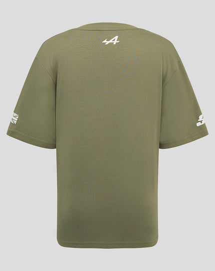 BWT ALPINE FORMULA ONE TEAM SILVERSTONE JUNIOR T-SHIRT - GREEN