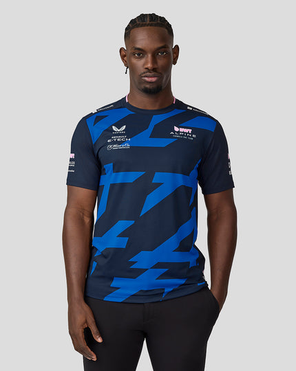 BWT Alpine Formula One Team Maillot Pierre Gasly Officiel Homme - Bleu Marine
