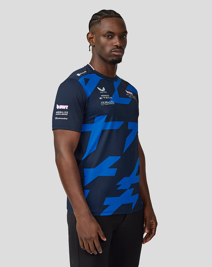 BWT Alpine Formula One Team Maillot Pierre Gasly Officiel Homme - Bleu Marine