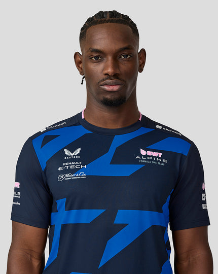 BWT Alpine Formula One Team Maillot Pierre Gasly Officiel Homme - Bleu Marine