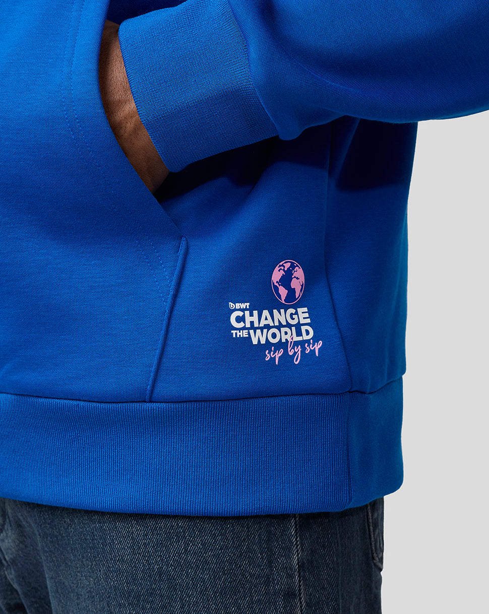 BWT Alpine Formula One Team Sweat à Capuche Officiel Unisexe - Bleu Lapis