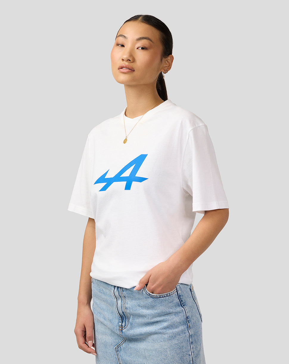 BWT Alpine Formula One Team T-Shirt Essentiel Core Unisexe - Blanc