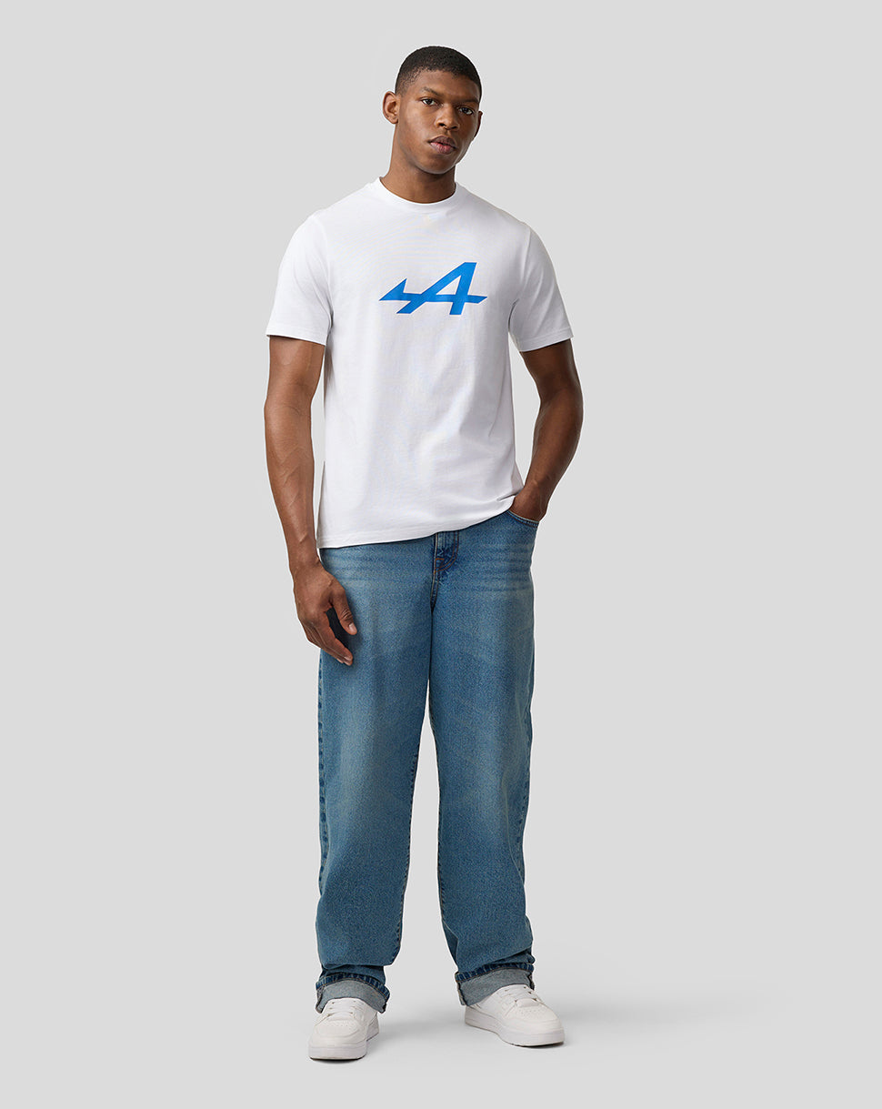 BWT Alpine Formula One Team T-Shirt Essentiel Core Unisexe - Blanc