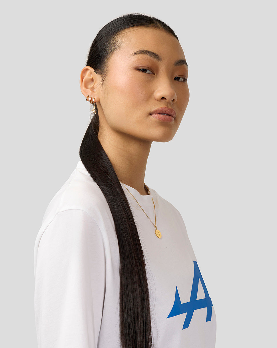 BWT Alpine Formula One Team White-On-White T-Shirt + New Era Cap Set (Worth £66)