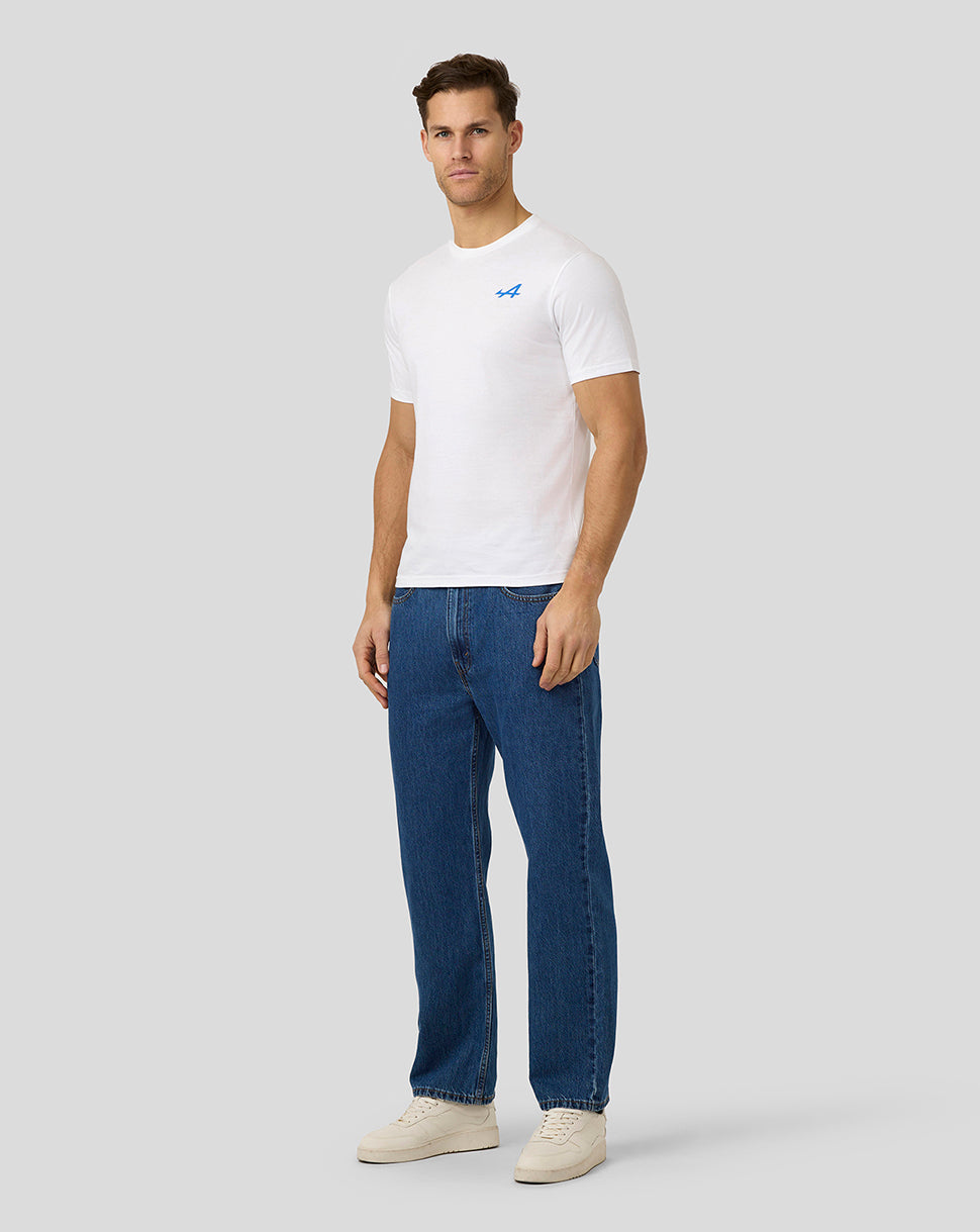 BWT Alpine Formula One Team T-Shirt Graphique Unisexe - Blanc