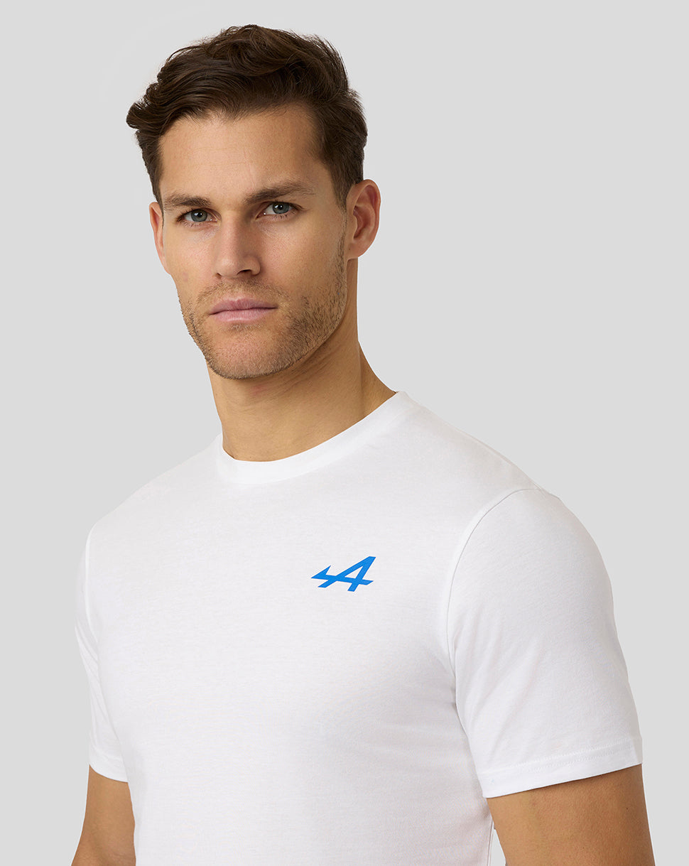 BWT Alpine Formula One Team T-Shirt Graphique Unisexe - Blanc