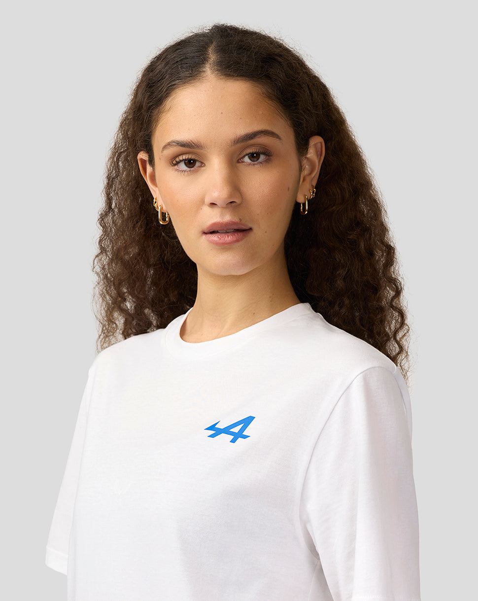 BWT Alpine Formula One Team T-Shirt Graphique Unisexe - Blanc