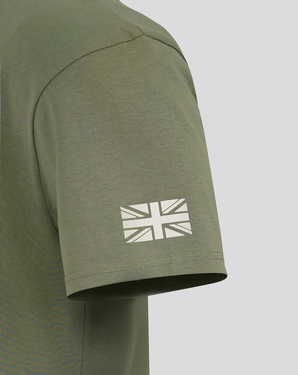 BWT ALPINE FORMULA ONE TEAM SILVERSTONE OVERSIZED T-SHIRT UNISEX - GREEN