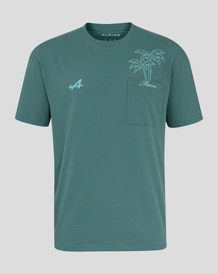 BWT Alpine Formula One Team Unisex Miami Oversized Short Sleeve T-Shirt