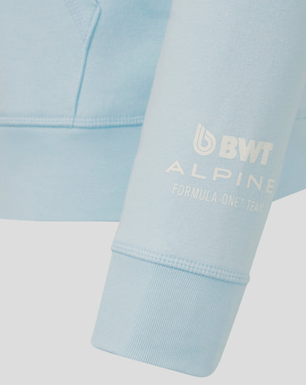Alpine Unisex Core Driver Franco Colapinto Relaxed Fit Hoodie – Ice Blue