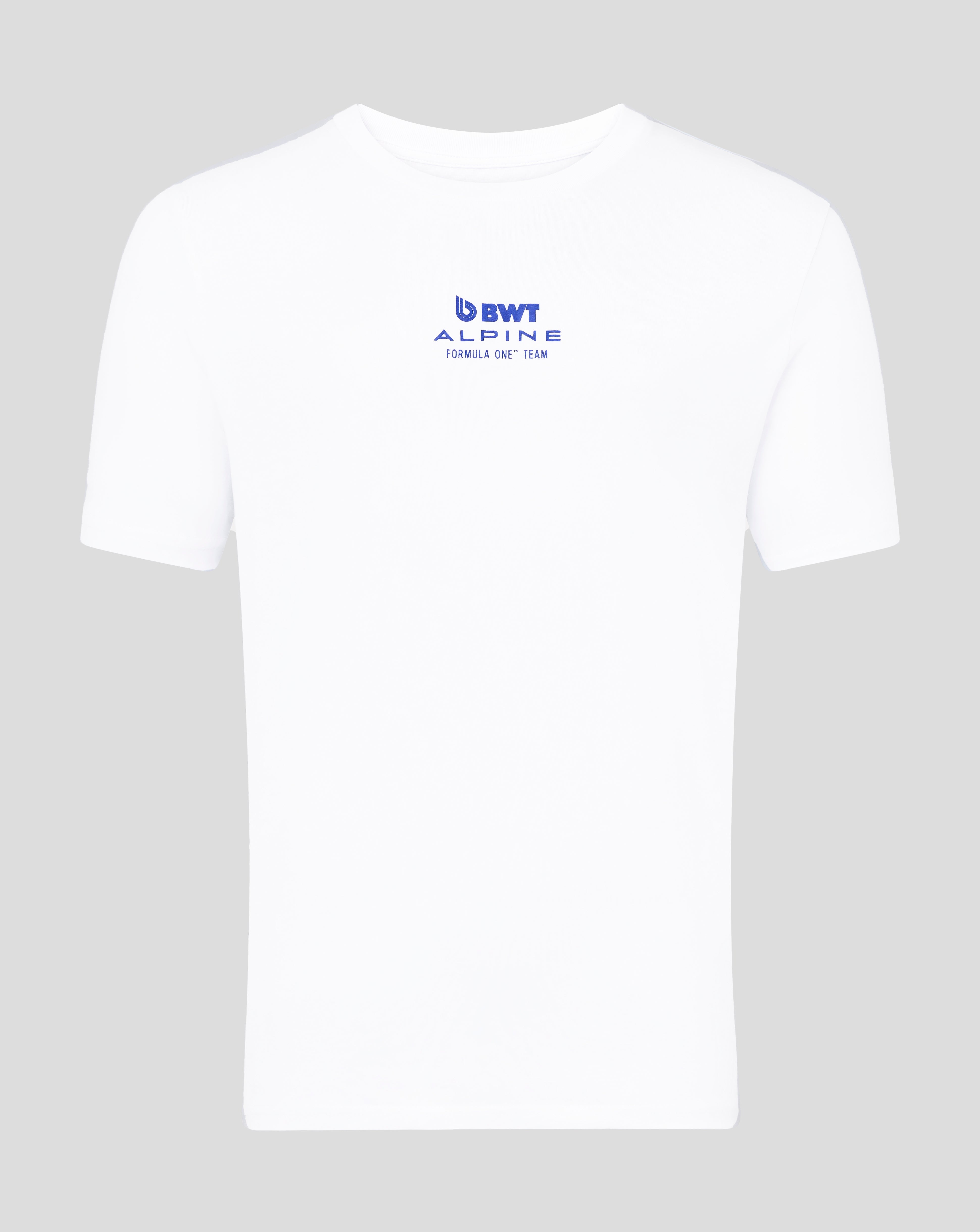 Alpine T-Shirt Décontracté Core Pilote Pierre Gasly Unisexe - Blanc