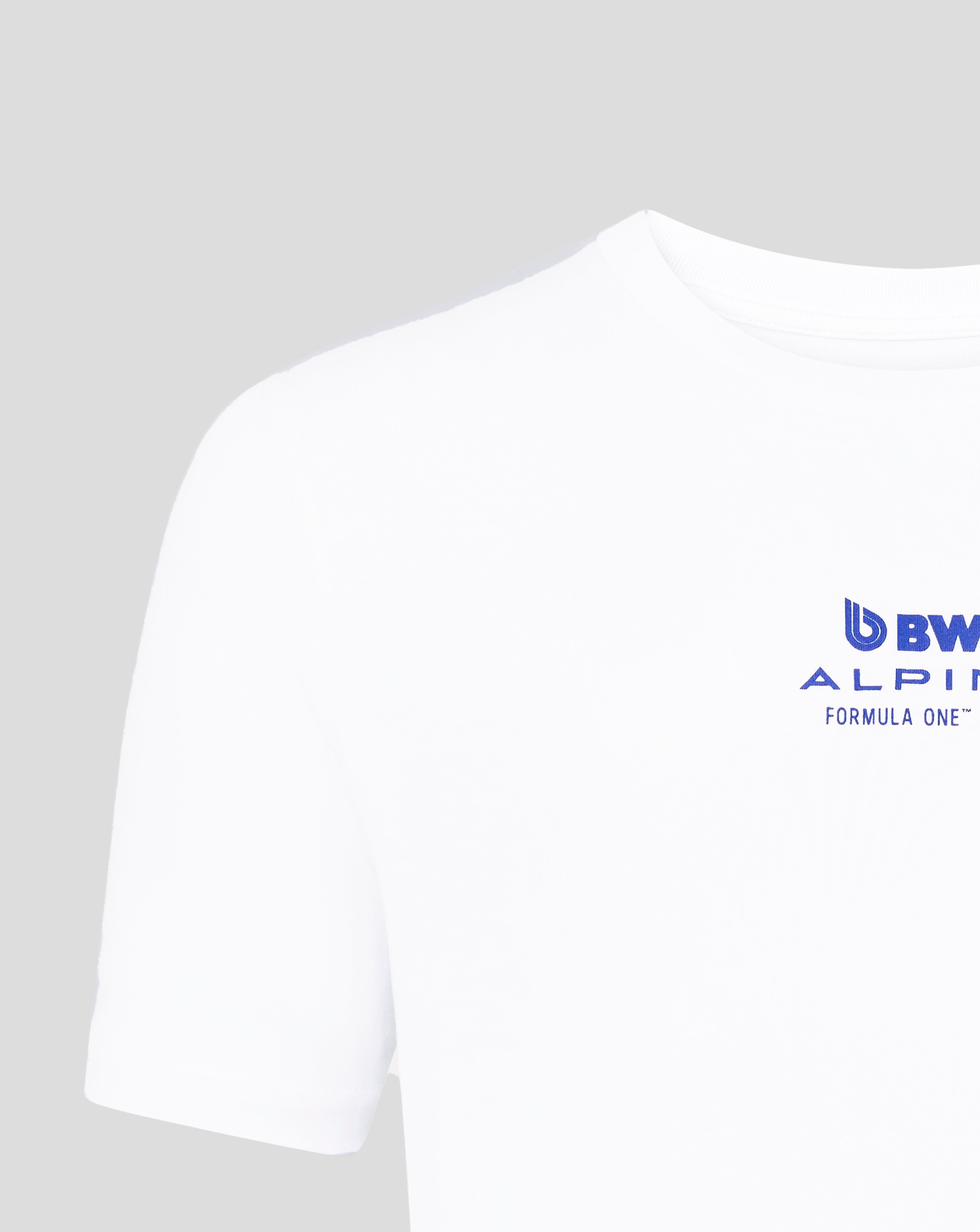 Alpine T-Shirt Décontracté Core Pilote Pierre Gasly Unisexe - Blanc