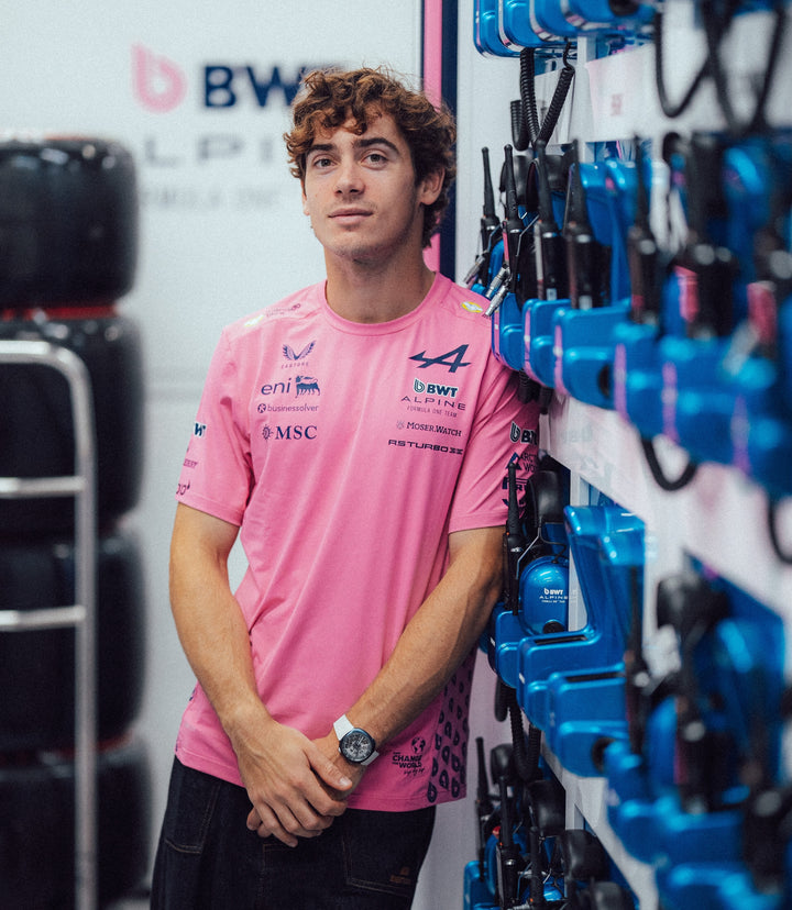 BWT Alpine Formula One Team Pink Driver T-Shirt - Mens