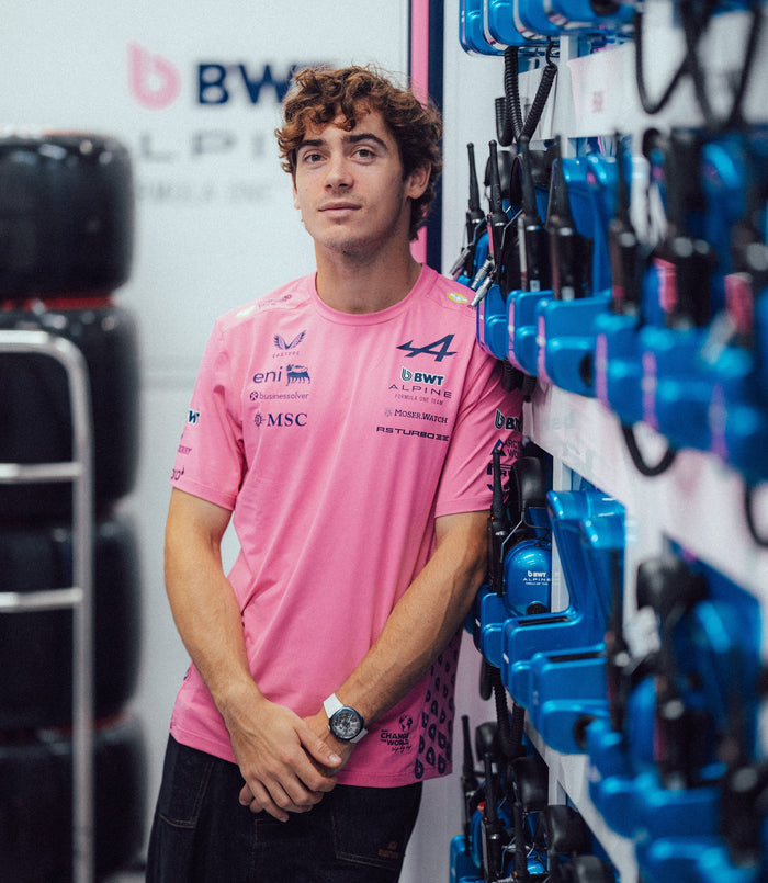 BWT Alpine Formula One Team Pink Driver T-Shirt - Mens