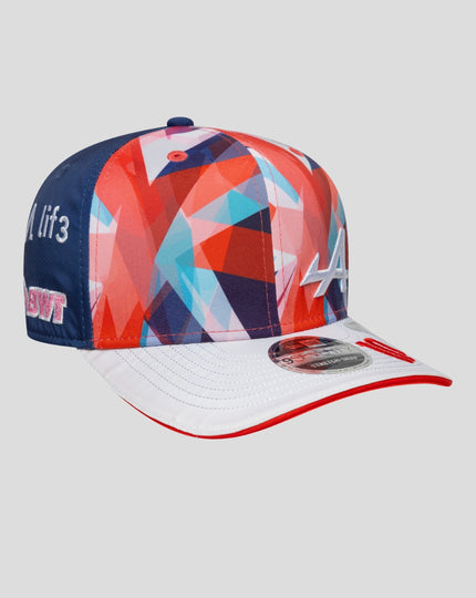 Casquette New Era Alpine F1 Team Édition Spéciale Austin GP 2025 - Pierre Gasly, Réglable, Style Baseball - 5