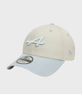 Casquette Acid Wash 9forty® New Era Alpine - Crème