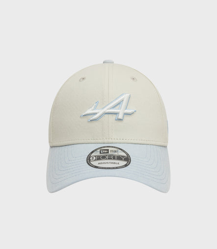 Casquette Acid Wash 9forty® New Era Alpine - Crème