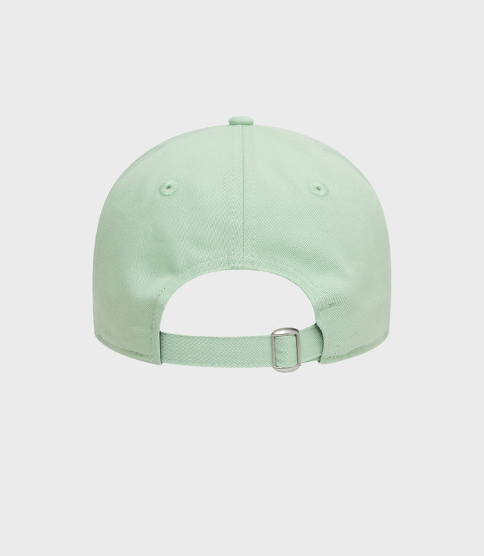 Mint green New Era Alpine 9Twenty cap viewed from above showing crown and top button