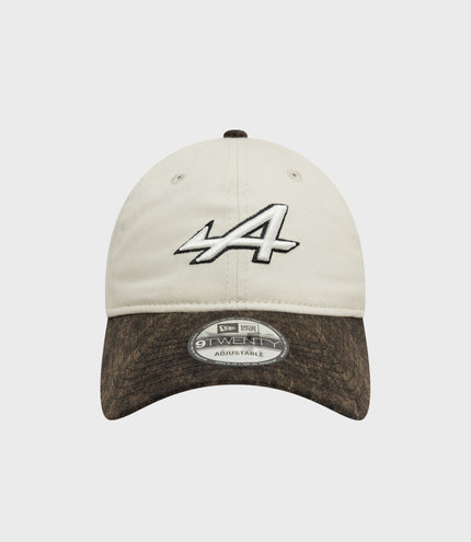 New Era Alpine Acid Wash 9Twenty® Cap - White