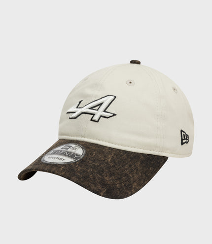 New Era Alpine Acid Wash 9Twenty® Cap - White