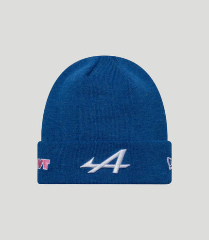 Bonnet Polyana Cuff Knit New Era Alpine - Bleu