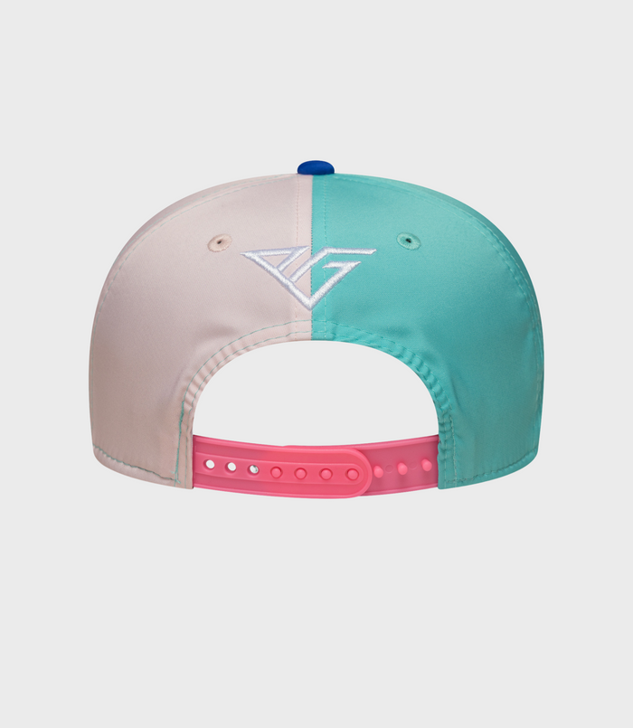 Casquettes Pierre Gasly Miami 9Seventy Stretch Snap New Era Alpine - Blanc