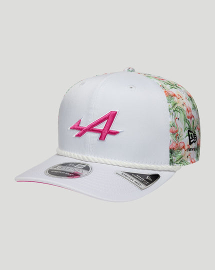 New Era Miami Race Special 9Seventy Stretch-Snap Cap - White