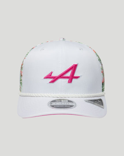 New Era Miami Race Special 9Seventy Stretch-Snap Cap - White