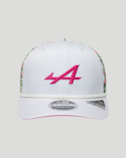 New Era Miami Race Special 9Seventy Stretch-Snap Cap - White