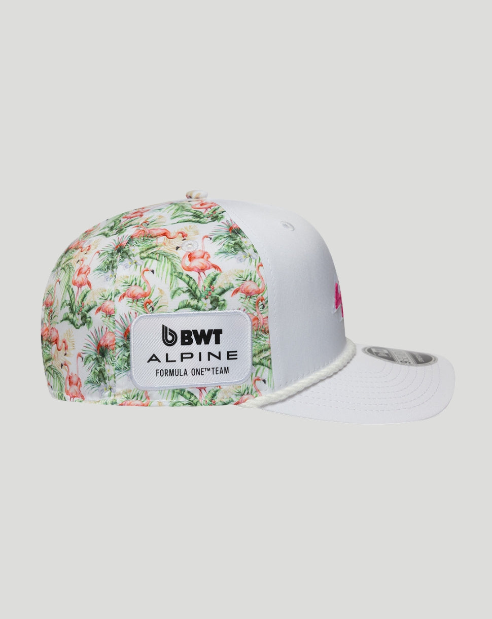 New Era Miami Race Special 9Seventy Stretch-Snap Cap - White