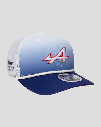 New Era Silverstone Race Specific 9Seventy Stretch-Snap Cap - White