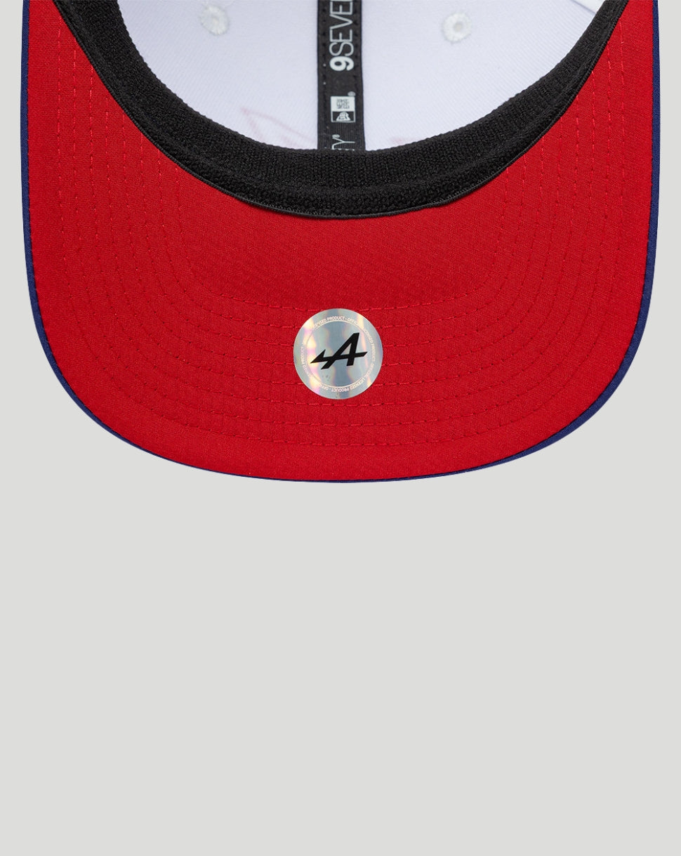 New Era Silverstone Race Specific 9Seventy Stretch-Snap Cap - White