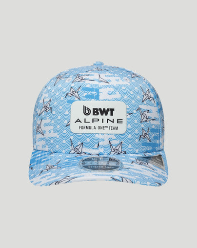 New Era x BWT Alpine Formula One Team Japan 9Seventy Stretch-Snap Cap - White