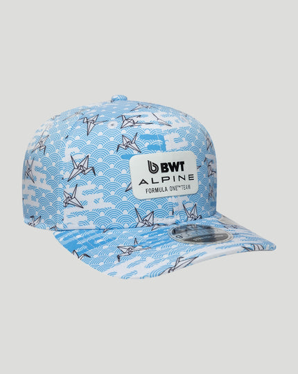 New Era x BWT Alpine Formula One Team Japan 9Seventy Stretch-Snap Cap - White