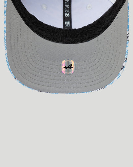 New Era x BWT Alpine Formula One Team Japan 9Seventy Stretch-Snap Cap - White