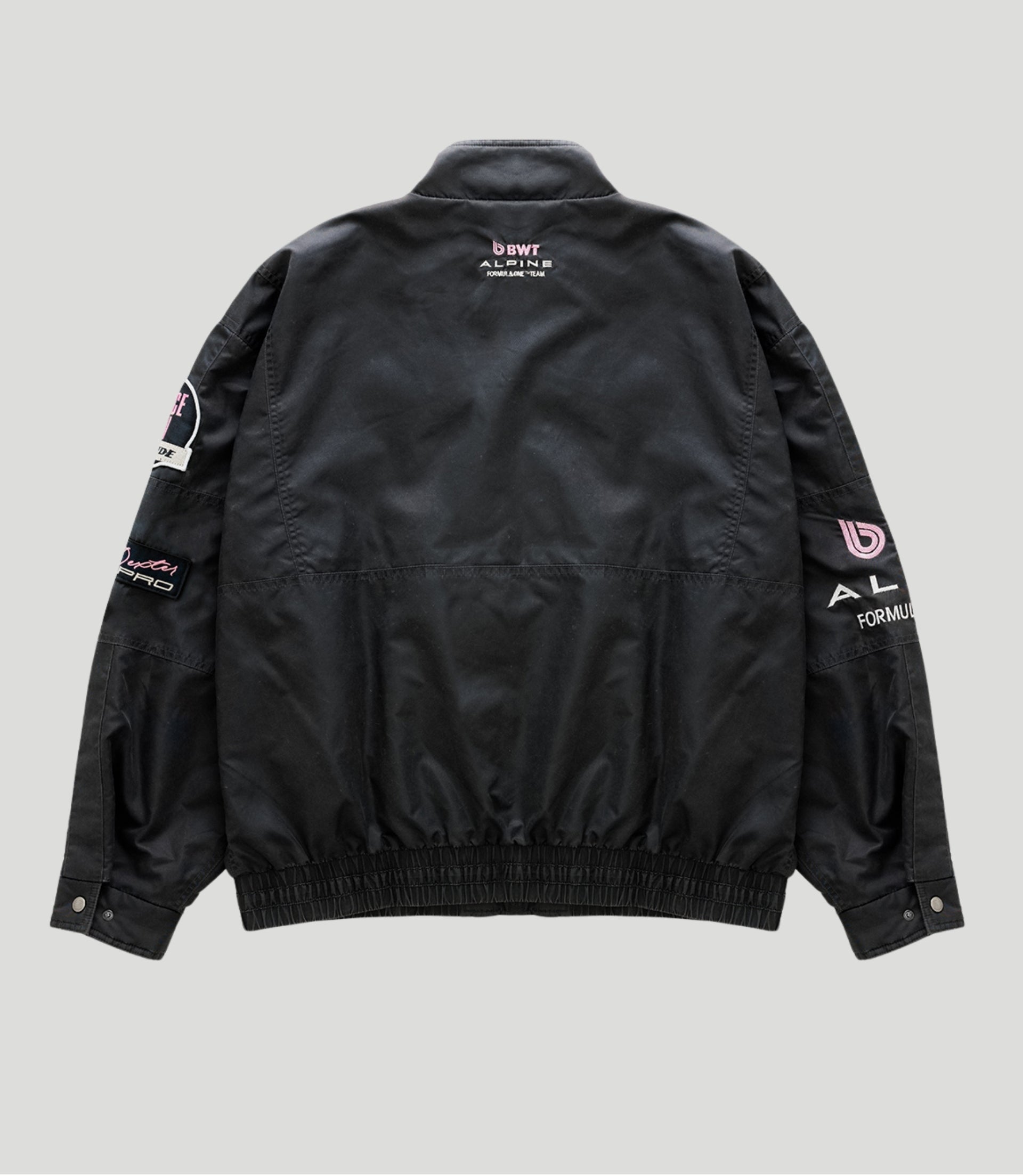Unisex BWT Alpine Formula One Team X Duke & Dexter Black Trackside Jacket - Black