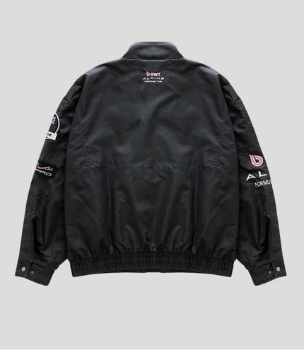 Unisex BWT Alpine Formula One Team X Duke & Dexter Black Trackside Jacket - Black