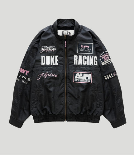 Unisex BWT Alpine Formula One Team X Duke & Dexter Black Trackside Jacket - Black
