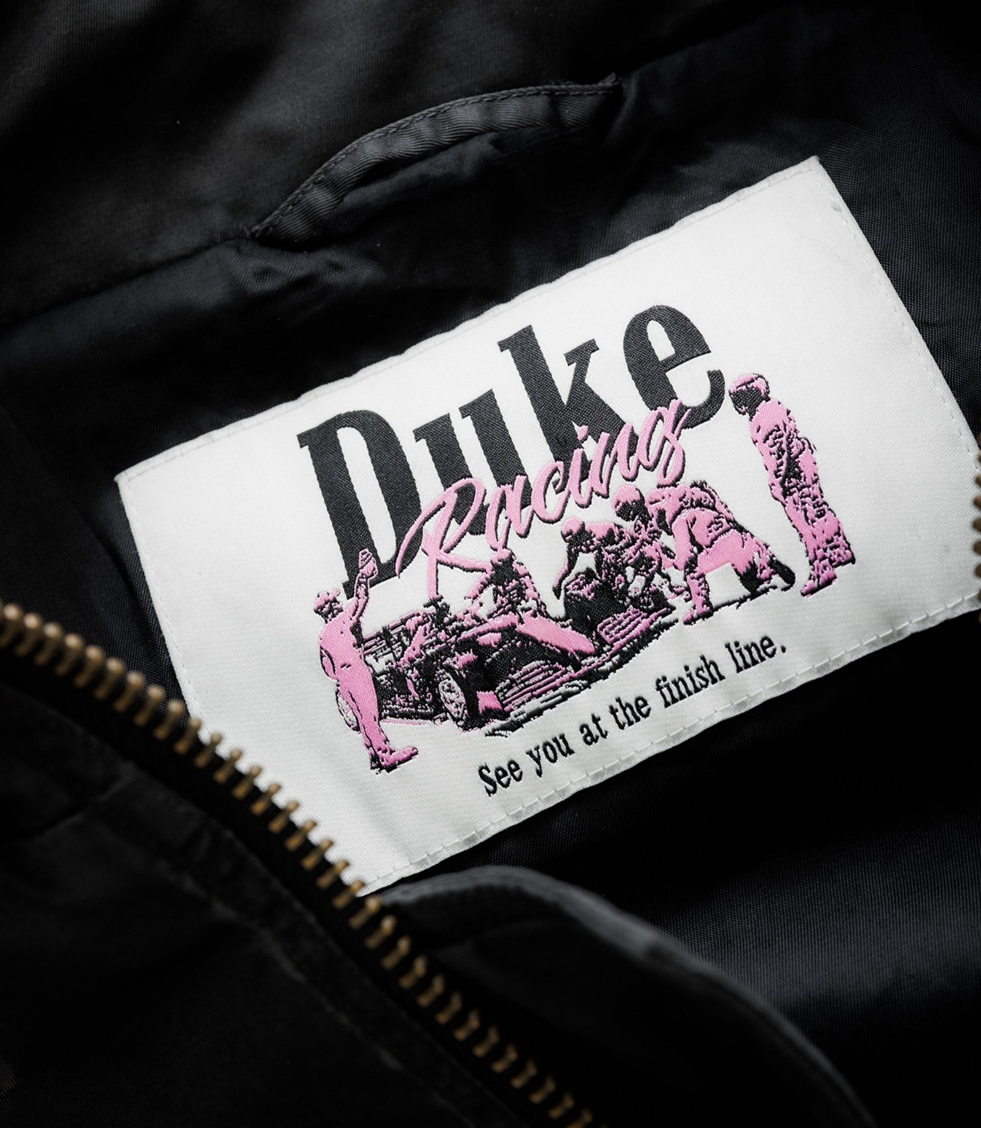 Unisex BWT Alpine Formula One Team X Duke & Dexter Black Trackside Jacket - Black