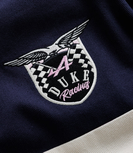 Unisex BWT Alpine Formula One Team X Duke & Dexter Navy Racing Jacket - Navy