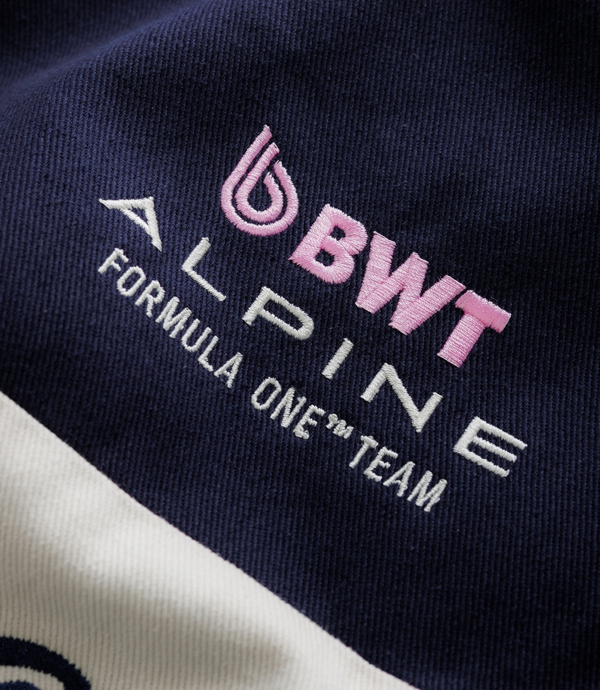 Unisex BWT Alpine Formula One Team X Duke & Dexter Navy Racing Jacket - Navy