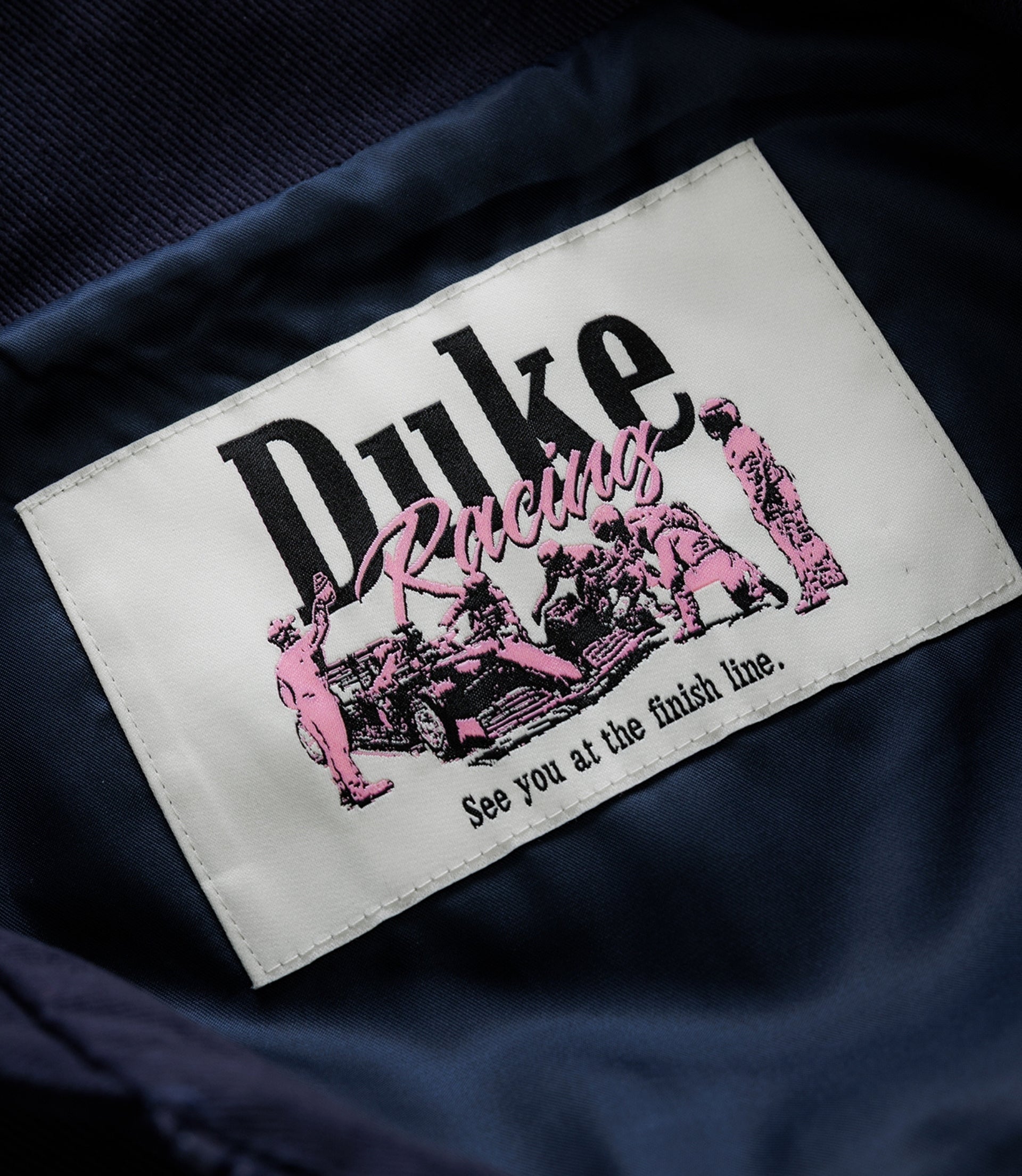 Unisex BWT Alpine Formula One Team X Duke & Dexter Navy Racing Jacket - Navy