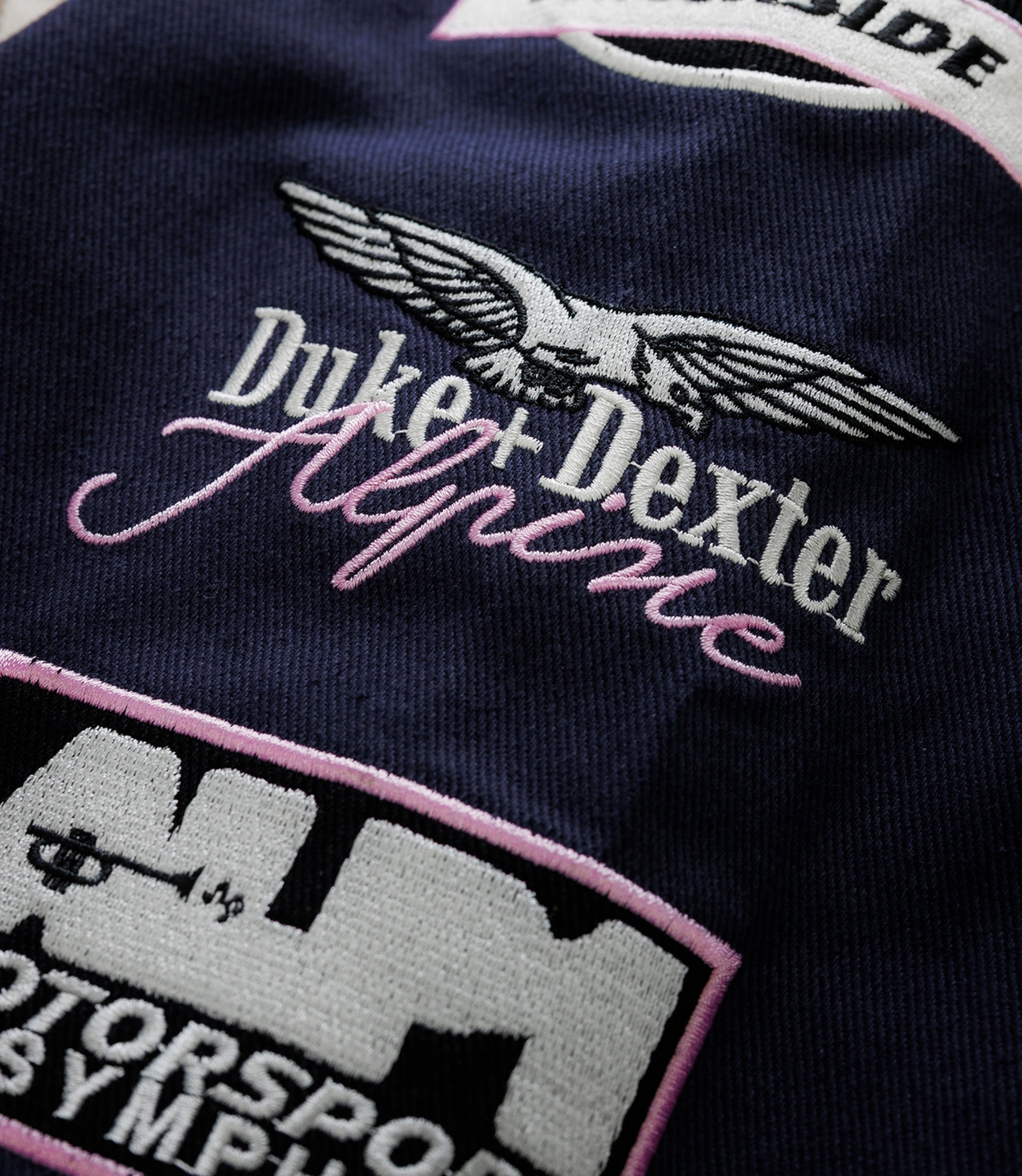 Unisex BWT Alpine Formula One Team X Duke & Dexter Navy Racing Jacket - Navy