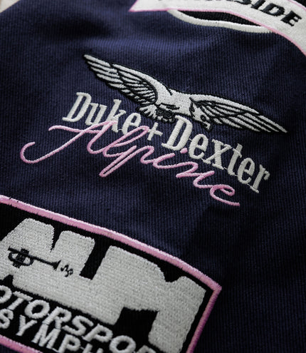 Unisex BWT Alpine Formula One Team X Duke & Dexter Navy Racing Jacket - Navy