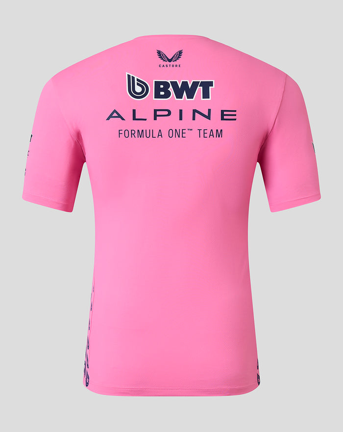 BWT Alpine Formula One Team Pink Driver T-Shirt - Mens