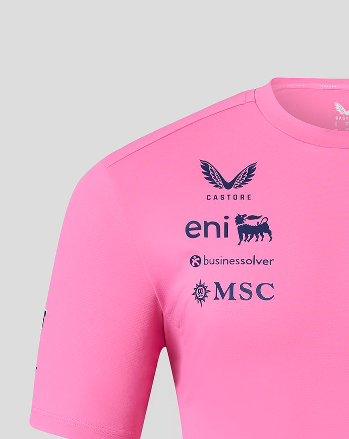 BWT Alpine Formula One Team Pink Driver T-Shirt - Mens