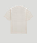 Back view of a cream short sleeve sports jersey by Duke & Dexter