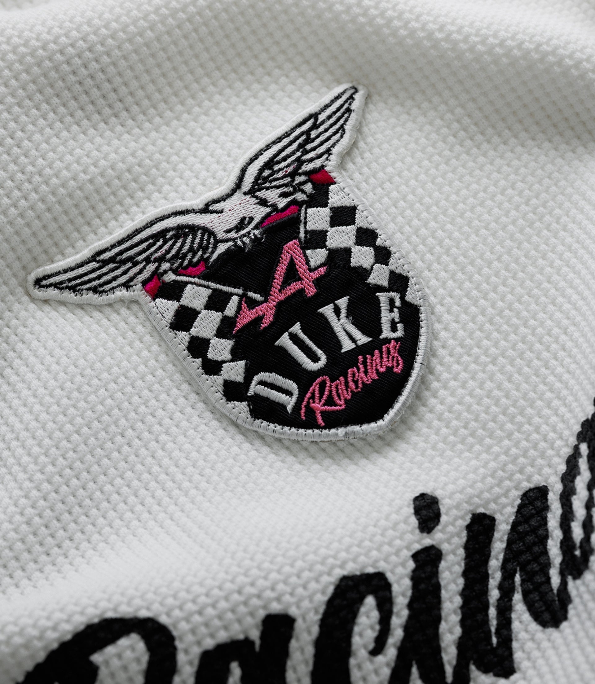 Unisex BWT Alpine Formula One Team X Duke & Dexter White Waffle - White