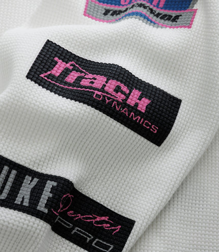 Unisex BWT Alpine Formula One Team X Duke & Dexter White Waffle - White